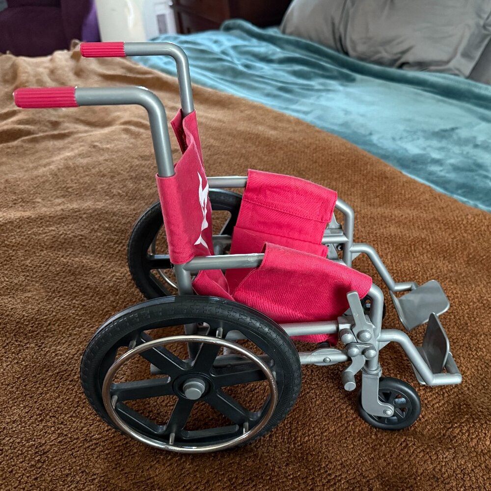 EUC American Girl 18" Doll Wheelchair